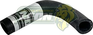 MANGUERA (5214123) REFRIGERACION MOTOR A HOUSING DEL TERMOSTATO NISSAN TSUBAME 1.6L 93-04, TSURU III 1.6L 92-17, VW GOLF A3 1.8L 93-99,  JETTA A3 1.8L 93-99 (2076, CH181033, 14055F4303) ALTO: 8 cm, LARGO: 11 cm, ØE: 15 mm, ØE: 15 mm