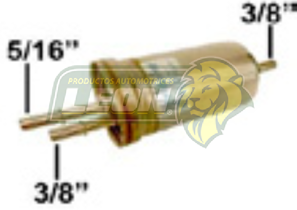 FILTRO GAS CHEVROLET S-10 4CIL 2.2-00-03