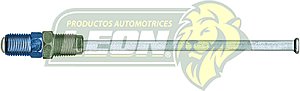 TUBO ACERO P/FRENO 3/16 TOYOTA M10 DATSUN-M10 VW 76.2 cm IMPORTADO