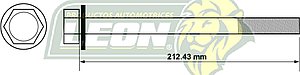 TORNILLO CABEZA MOTOR ALLEN FORD V8 TRITON 4.6, 5.4L TODOS 91-03 ($ x pza.)