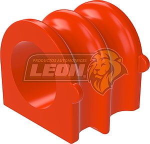 GOMA BARRA ESTABILIZADORA NISSAN PK-UP NP300 33x42x44 mm POLIURETANO