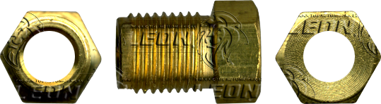 CONEXION TUERCA PARA TUBO DE FRENOS R: 12x1.0 mm ØE DE TUBO: 1/4 (VW) “ESPECIAL”