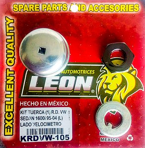 KIT TUERCA (1) R.D. VW SEDAN 1600i 95-04 (L) LADO VELOCIMETRO
