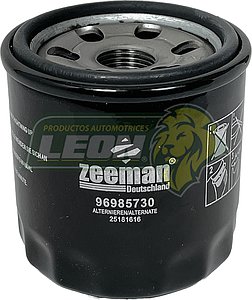 FILTRO ACEITE G.M. AVEO 19-23 1.5L. SPARK 11-16 1.2L BEAT 18-20 1.2L. TORNADO VAN 22-23 1.5L. CAVALIER 19-20 1.5L (ML 68/85) GP-409- OF2518 CUERDA M18X1.5 (25181616)