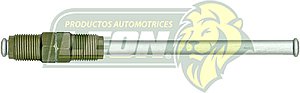 TUBO ACERO P/FRENO 1/4 G.M. S-10 CONEXIONES M12 20” 50.8 cm IMPORTADO