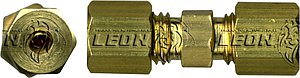 CONEXION COMPRESION UNION (62F) ØE DE TUBO: 5/32