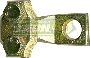 TERMINAL BATERIA PLACA ZAPATA COSTEÑA (TZ-29B) BRONCE