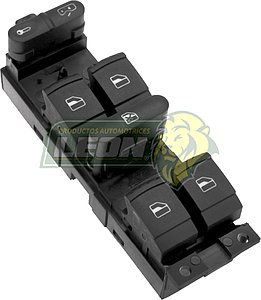 UNIDAD CONTROL ELEVADORES ELECTRICOS VW GOLF A4 1.8, 2.0L 99-07, JETTA A4 1.8T, 2.0L 99-15, PASSAT B5 2.0L 98-04, SEAT LEON 1.8L 01-06 (MODULO LADO DEL CONDUCTOR)