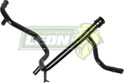 TUBO AGUA VW GOLF A4 2.0L 99-15, JETTA A4 2.0L 99-007, BEETLE 2.0L 98-11 (2 SALIDAS LATERALES, CORTAS Y UNA GRANDE,TRANSMISION MANUAL)