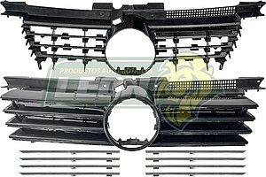 PARRILLA VW JETTA A4 2.0L 05-15 (INCLUYE FILETES CROMADOS Y RESPALDO)