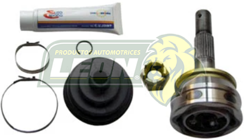 ESPIGA HOMOCINETICA NISSAN TSURU I (B11) 1.5L 84-87 (24 EXT/22 INT) (MACHETA, ABRAZADERA, GRASA)