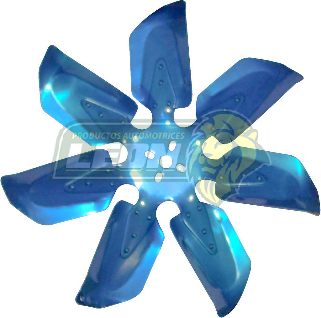 VENTILADOR ALUMINIO UNIVERSAL MICROBUS 7 ASPAS (R)