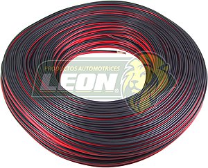 CABLE BOCINA CALIBRE 22 BICOLOR (ROLLO c/100 mt.)