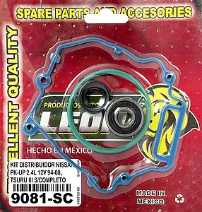KIT DISTRIBUIDOR NISSAN PK-UP 2.4L 12V 94-08, TSURU III S/COMPLETO