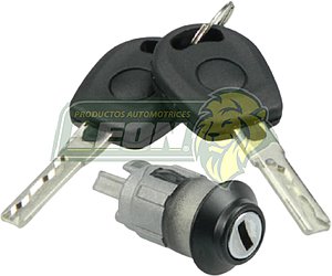 CILINDRO ARRANQUE VW POINTER 1.8L 01-06  (SIN CHIP) SISTEMA TIPO VALEO, LLAVE TIPO SNAKE KEY