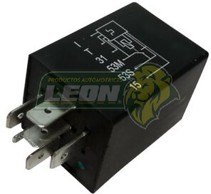 RELAY LIMPIADORES VW GOLF A2 1.8L 88-92, JETTA A2 1.8L 88-92, GOLF A3 1.8L 93-99, JETTA A3 1.8L 93-99, SEDAN 1.6L 79-03, AUDI A4 1.8L 94-00 (6 PATAS)