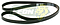BANDA POLY-V ALT. NISSAN URVAN 2.5L 08-12 GASOLINA (7PK2133) BRUCK