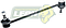 BRAZO BARRA ESTABILIZADORA VW VENTO 14-19 1.6L, GOL 09-20 1.6L, LUPO 05-09 1.6L, POLO 13-19 1.6L, CROSSFOX 06-17 1.6L, CORDOBA 03-09 1.6L, IBIZA 09-17 1.6, TOLEDO 12-19 1.2TSI (CACAHUATE)