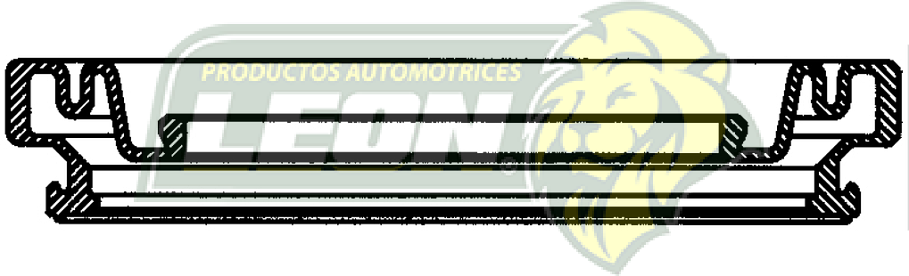 CUBREPOLVO P/PISTON CALIPER  ØE: 2.550”, ØI: 1.530”, TIPO: