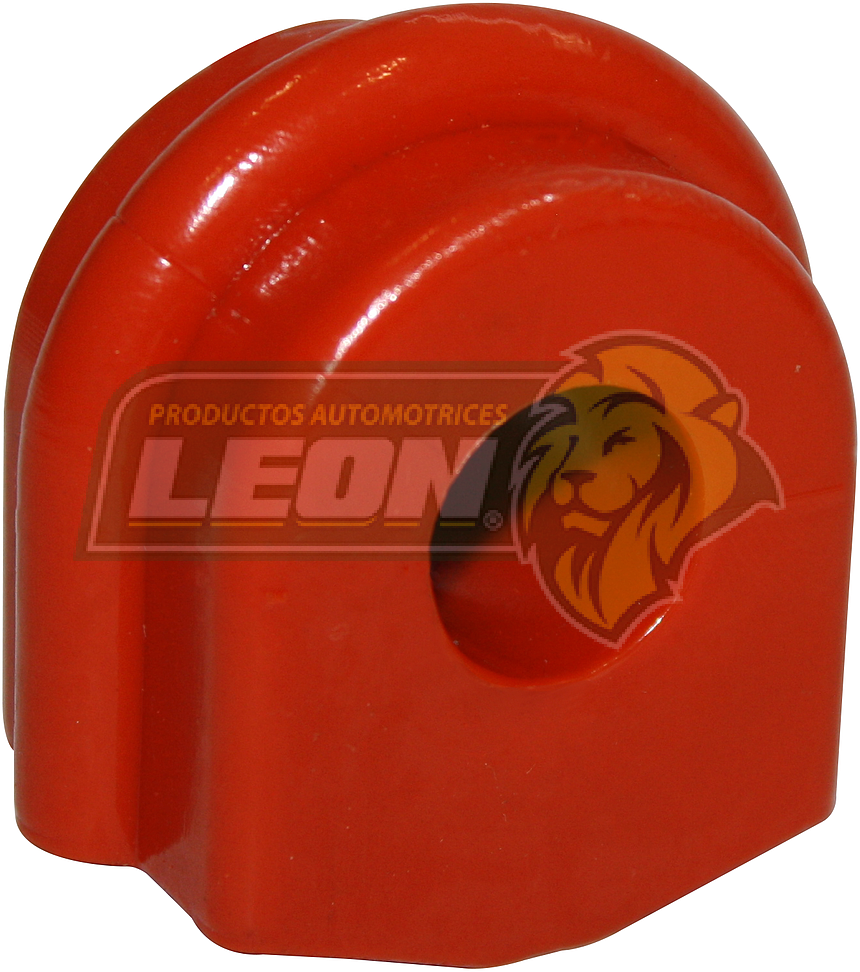 GOMA BARRA ESTABILIZADORA NISSAN NP300 CHICA, FRONTIER 4WD 97-02, D22 98-02 (546132S600) C/JOROBA ØI: 16.5 mm NARANJA