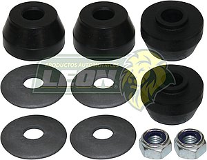 GOMA TIRANTE SUSPENSION CHRYSLER CIRRUS 95-06, DODGE STRATUS 95-06 TRASERA (JGO. c/10 pz.) LEON