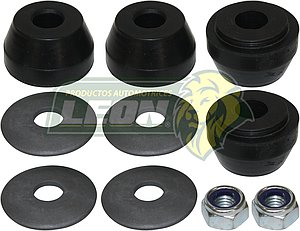 GOMA TIRANTE SUSPENSION CHRYSLER PT CRUISER 01-10, DODGE NEON 95-05 TRASERA (JGO. c/10 pz.) LEON