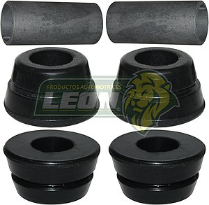 GOMA TIRANTE SUSPENSION MAZDA PICK-UP 4X2 B2600 86-93, 4X4 B2000, B2200B Y B2600 87-93, TOYOTA PK-UP 79-94, T100 93-98 (JGO. c/6 pz.) LEON