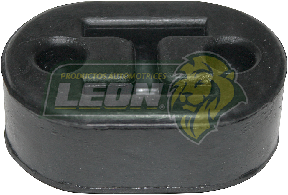 SOPORTE ESCAPE NISSAN TSURU I, II TRASERA GRUESA OVALADA “GALLETA” (6550) HULE