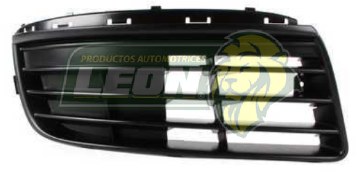 REJILLA FACIA VW BORA 05-10 2.5L PARA AUTOS SIN FARO DE NIEBLA (NO INCLUYE MOLDURA CROMO) (R)