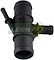 TOMA AGUA VW POLO 2.0L 03-07, SEAT IBIZA 4C. 2.0L 03-06 (CODO DE AGUA 2 SALIDAS GRUESAS, 1 MEDIANA Y 1 PIPETA) (PLASTICO) BRUCK