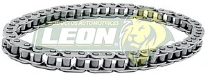 CADENA DE DISTRIBUCION VW 1.8L TURBO A4, NEW BEETLE 98-10, SHARAN, ALHAMBRA 02-08, SEAT TOLEDO 01-05, LEON 01-05, AUDI A4 97-08, AUDI TT 00-06 (25 ESLABONES 12.5 mm ANCHO)