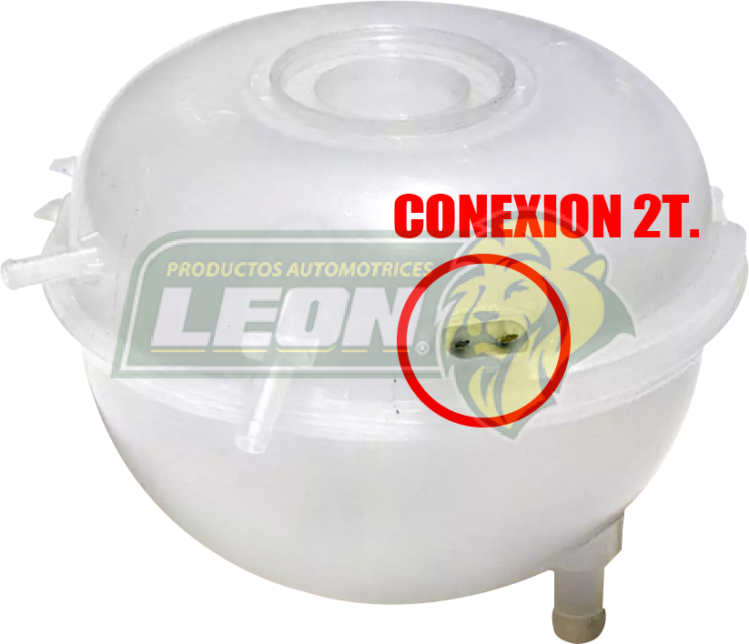 DEPOSITO ANTICONGELANTE VW EUROVAN 4C. T5 1.9L, TRASNPORTER 4C. 2.0L 2005Æ (SIN TAPON) “ESFERA” (7H0121407C) CONEXION 2T. BRUCK