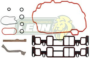 JUNTA MULTIPLE G.M. V6 4.3L OHV VORTEC VIN W, X ASTRO, EXPRESS, PK-UP 1500, SIERRA, SILVERADO, BLAZER, JIMMY, SAFARI 96-10 (JUEGO M ADMISION TERMOPLASTICO, INC LIGAS PLENO)