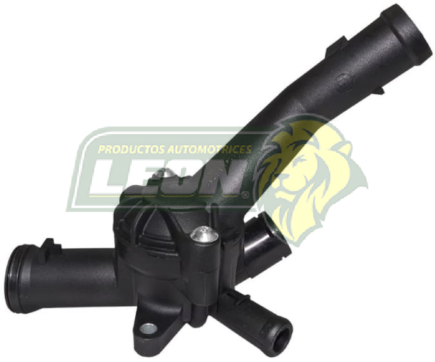 TOMA AGUA CON TERMOSTATO BOMBA AGUA BORA 05-10 2.5L FSI, BEETLE 98-11 2.5L, JETTA A6 11-18 2.5L, SPORTWAGEN 10-16 2.5L 80°