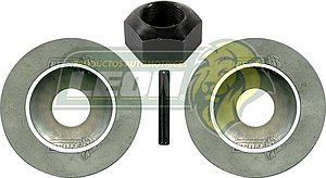 RONDANAS, TUERCA Y PERNO DE EMPUJE CAMIONETAS PK-UP (JGO. c/6 pz.) 756295X
