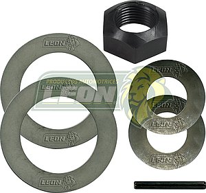 RONDANAS, TUERCA Y PERNO  DE EMPUJE CAMIONETA DOBLE RODADO (JGO c/6 pz.) 756297X