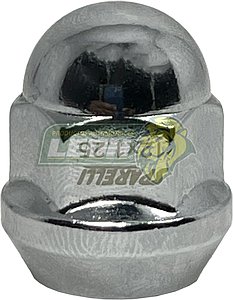 TUERCA CROMADA CONICA TAPADA PONTIAC MATIZ T/O 12x1.25mm LL.17mm