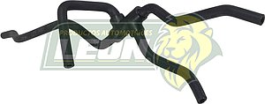MANGUERA REFRIGERACION CUERPO DE ACELERACION A DEPOSITO, MOTOR AEG VW JETTA A4 2.0L 2001 (1J0122447DT)