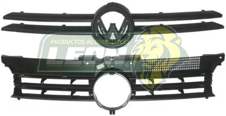 PARRILLA VW GOLF A4 2.0L 99-07 (2 PARTES, SIN EMBLEMA)
