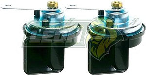 BOCINAS (CLAXON) VW POLO 1.6L 03-07, LUPO 1.6L 05-09, SEAT IBIZA 1.6L 03-08, CORDOBA 1.6L 03-09 (JGO. c/2 pz. AGUDO Y GRAVE) “CARACOL”