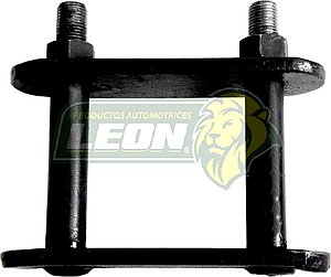 COLUMPIO MUELLE SUSPENSION NISSAN 5/8” C/TUERCAS 12x1.25 mm LL. 3/4 (ESPACIO ENTRE PERNOS 63.5 mm) (PUNTO VERDE)