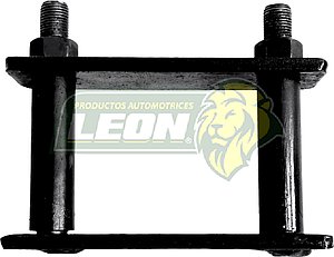 COLUMPIO MUELLE SUSPENSION NISSAN NP300 3/4 C/TUERCAS 12x1.25 mm LL. 3/4 (ESPACIO ENTRE PERNOS 80.5 mm)