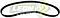 BANDA DENTADA DE TIEMPO DISTRIBUCION VW GOL, POLO 03-07, CROSSFOX, LUPO, SPORTVAN, SAVEIRO, SEAT IBIZA 03-15, CORDOBA 03-09 1.6L 135x19 (T1548) BRUCK