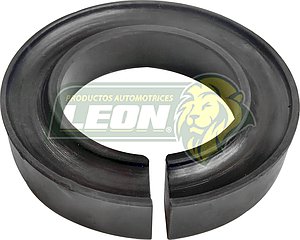 AUMENTO DE RESORTE P/AMORTIGUADOR UNIVERSAL ABIERTO ALTO 1” 1/2 (SIN HOYOS) HULE