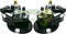 BOCINAS (CLAXON) VW POINTER 98-10 1.8L, (2 PIEZAS, TONO AGUDO Y GRAVE) (CARACOL)