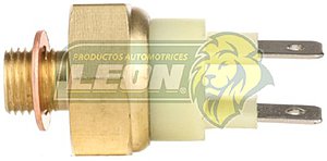 SENSOR (BULBO) TEMPERATURA  VW GOLF A2 1.8L 88-92, JETTA A2 1.8L 88-92, COMBI 1.8L 89-01 (2 POLOS, COLOR BLANCO)