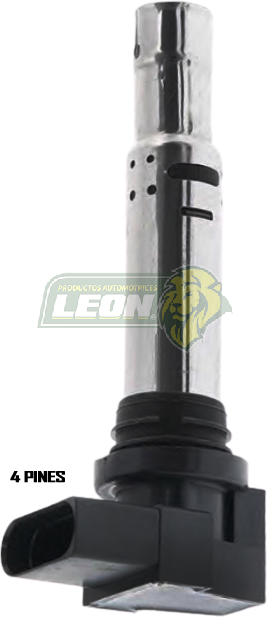 BOBINA VW VENTO 1.6L 14-19, AUDI A1 1.4TSI 10-19, AUDI A3 1.4T 04-12 (TIPO LAPIZ)
