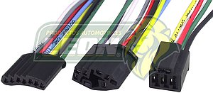 ARNES PALANCA DIRECCIONAL 7T, CLAXON 4T. Y LIMPIADORES 8T. VW 1600 (A020) 3 pzas. G101