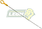 BAYONETA ACEITE JETTA A6 11-18 2.0TSI, BORA 05-10 2.0TFSI, NB 11-19 2.0TSI, GTI 05-09 2.0T, SEAT LEON 07-13 2.0TSI, LEON 14-20 2.0TSI, AUDI A3 04-12 2.0T, Q3 15-18 2.0TFSI