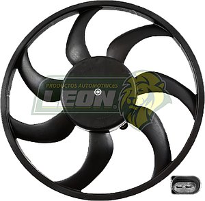 MOTOVENTILADOR VW GOL 1.6L 09-20, LUPO 1.6L 05-09, CROSSFOX 1.6L 06-17, SAVEIRO 1.6L 09-20, SPORTVAN 1.6L 06-10 (180W S-A/A TIPO SIEMENS)